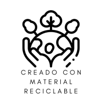 CREADO CON MATERIAL RECICLABLE